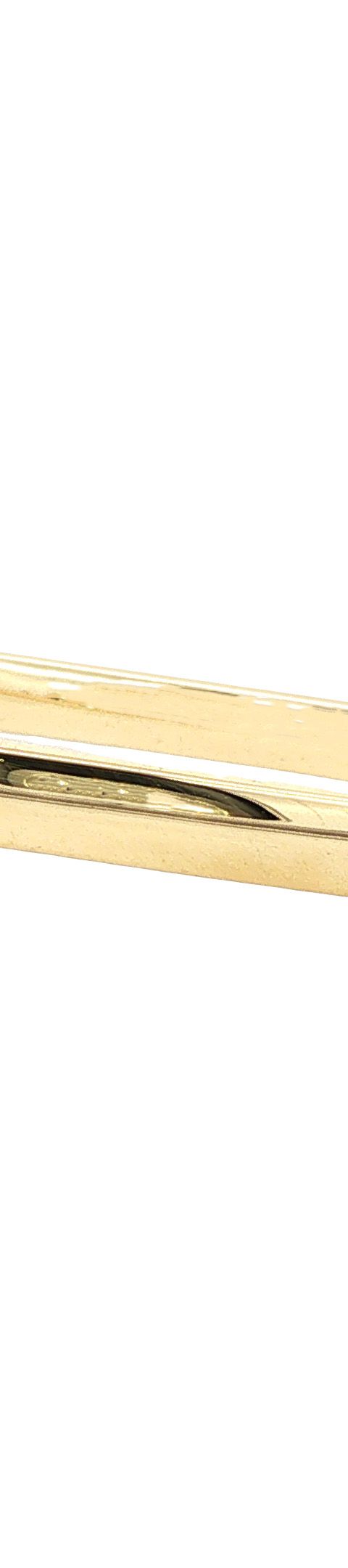 Vintage 18K Gold Smooth Bangle